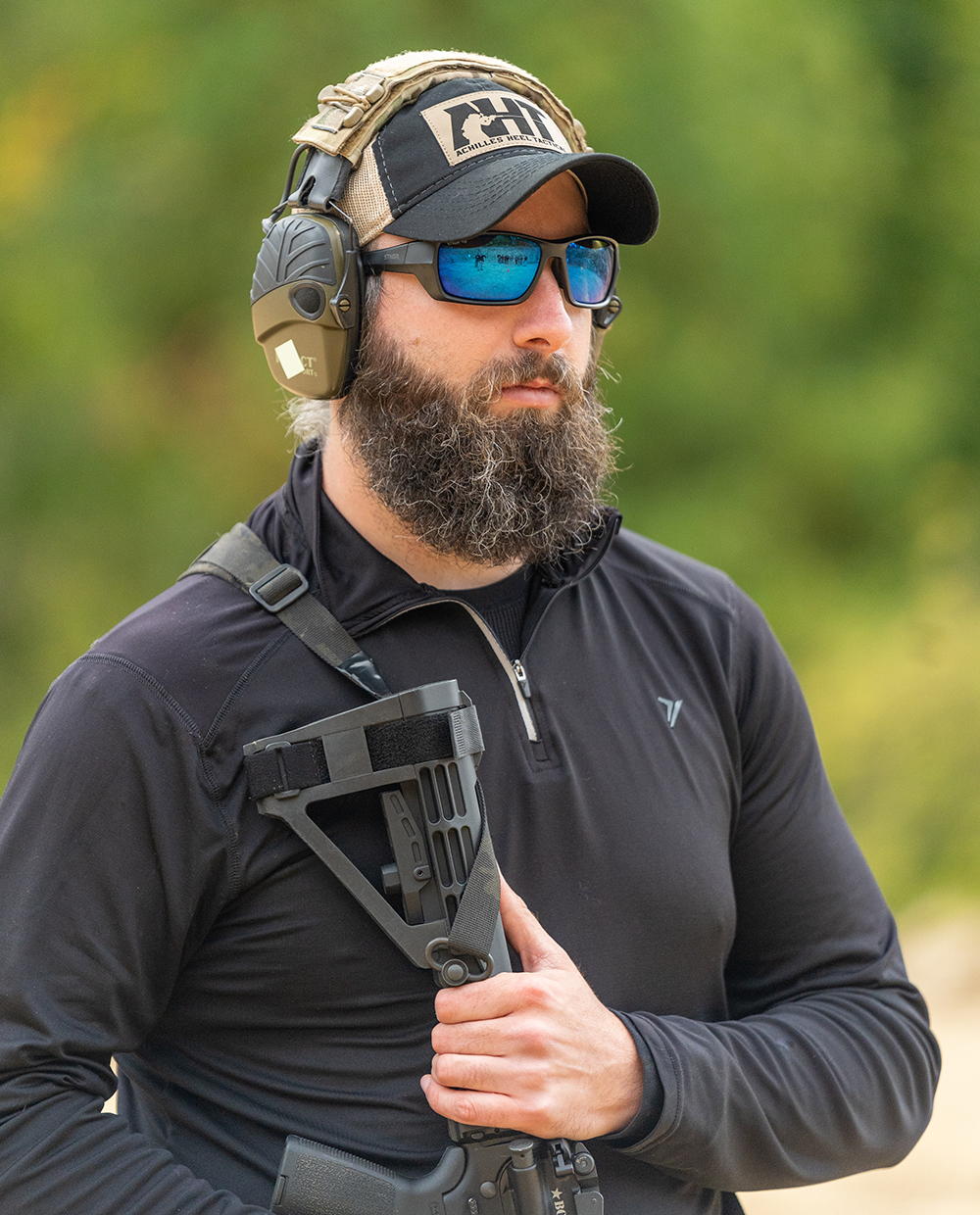 AR pistol w/ SBA4 pistol brace 